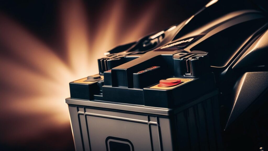 Motorradbatterie