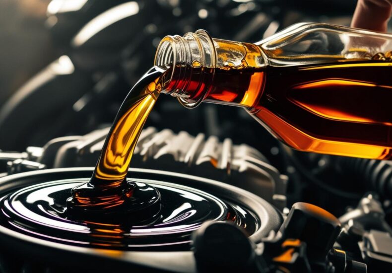 Motorrad Öl einfüllen