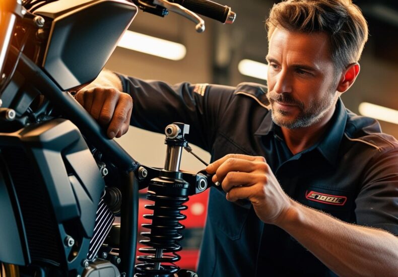 Optimale Federungseinstellungen für Sportmotorräder