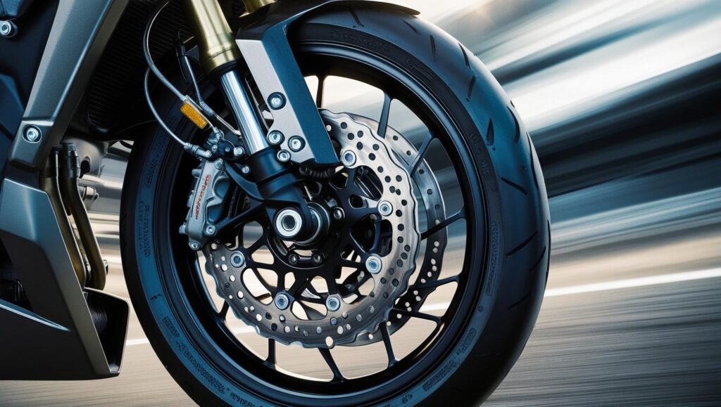 Motorrad Bremsen warten