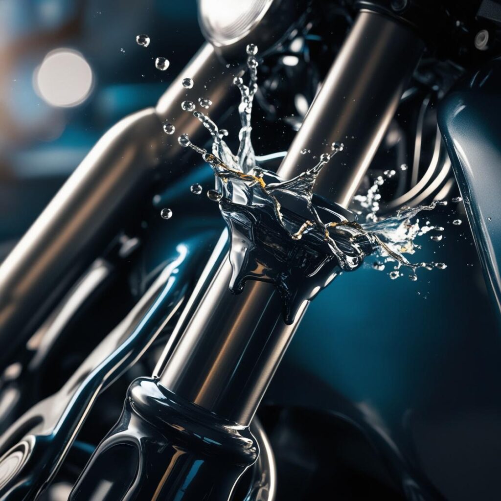 Motorrad Gabelöl Viskosität