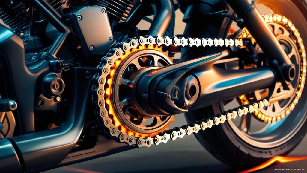 Vorteile von Kettenantrieb beim Motorrad
