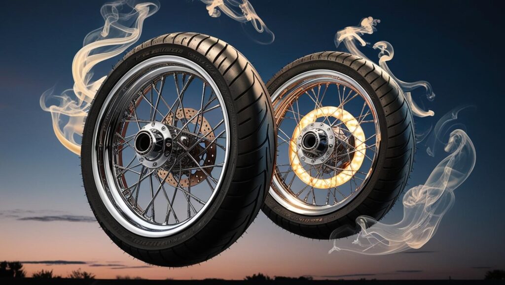 technik von motorradreifen und fahrverhalten