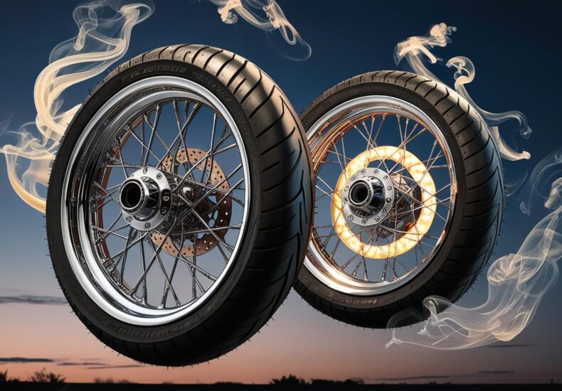 technik von motorradreifen und fahrverhalten