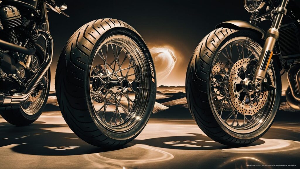 Technologie von Motorradreifen