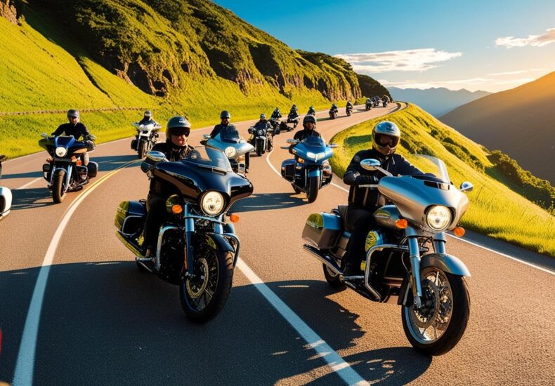 Wie plane ich eine Motorradtour?