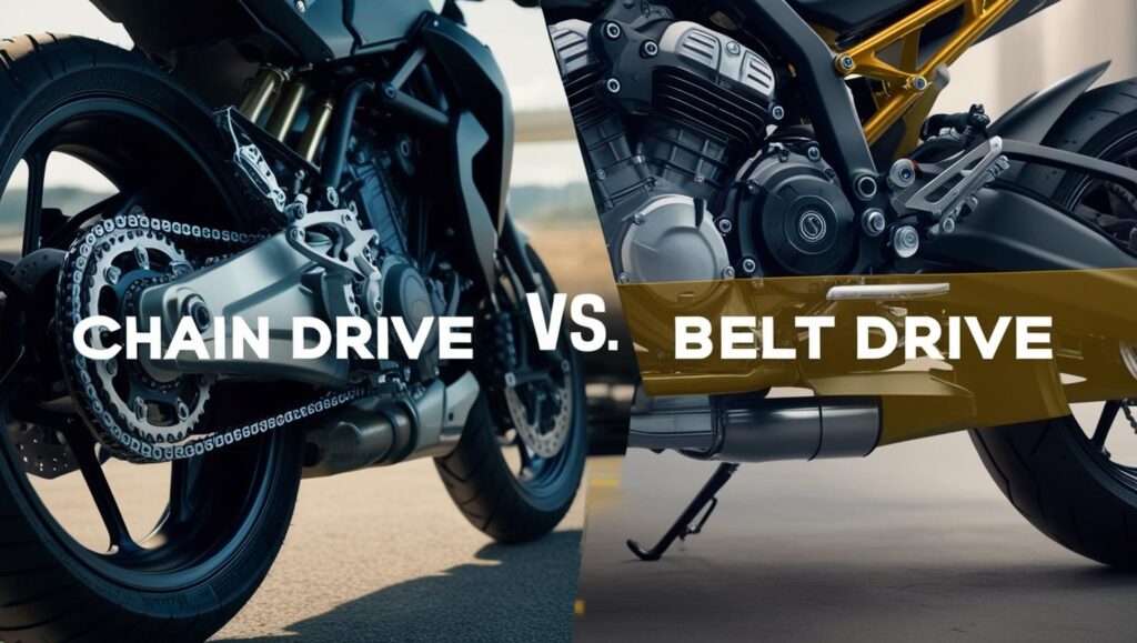 Kettenantrieb Motorrad vs Riemenantrieb