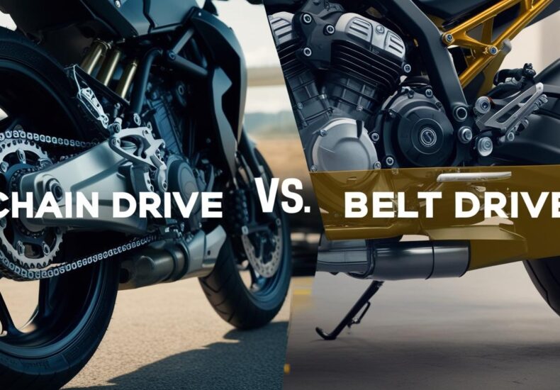 Kettenantrieb Motorrad vs Riemenantrieb